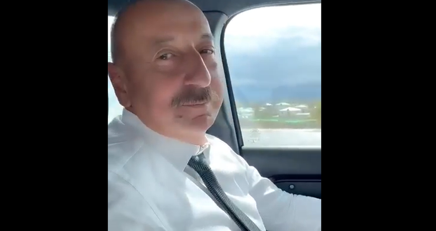 Mehriban Əliyeva İlham Əliyevlə maraqlı görüntüsünü paylaşdı - Video Mehriban Əliyeva İlham Əliyevlə maraqlı görüntüsünü paylaşdı - Video