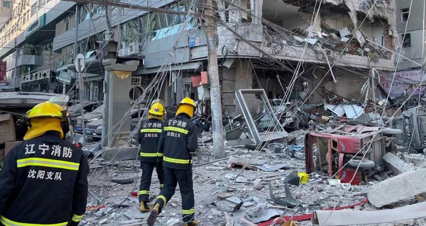 Çində partlayış olub, ölən və yaralanan var Çində partlayış olub, ölən və yaralanan var