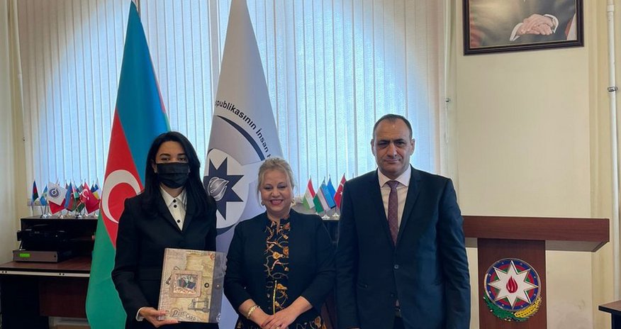 Azerbaijani ombudsman fills Bulgarian official in on Armenian crimes Azerbaijani ombudsman fills Bulgarian official in on Armenian crimes