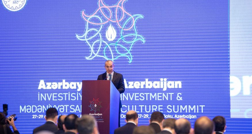 Minister: Azerbaijan Investment & Culture Summit - platform for developing cooperation Minister: Azerbaijan Investment & Culture Summit - platform for developing cooperation