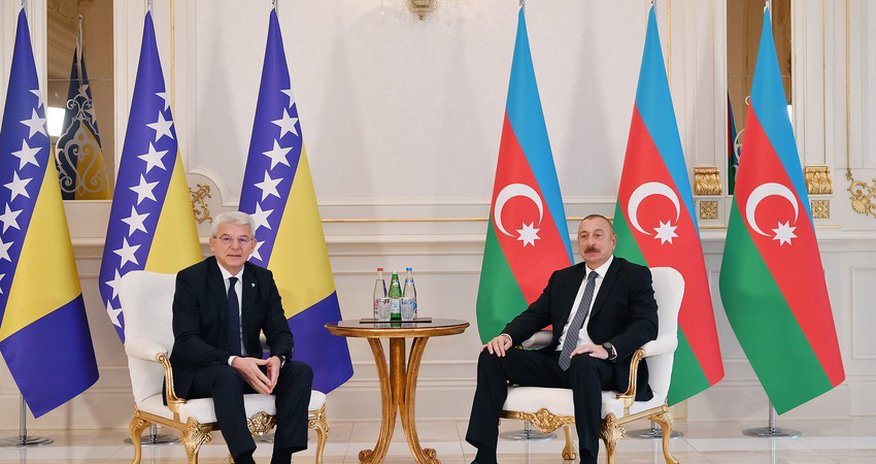 Ilham Aliyev meets member of Presidium of Bosnia and Herzegovina Ilham Aliyev meets member of Presidium of Bosnia and Herzegovina