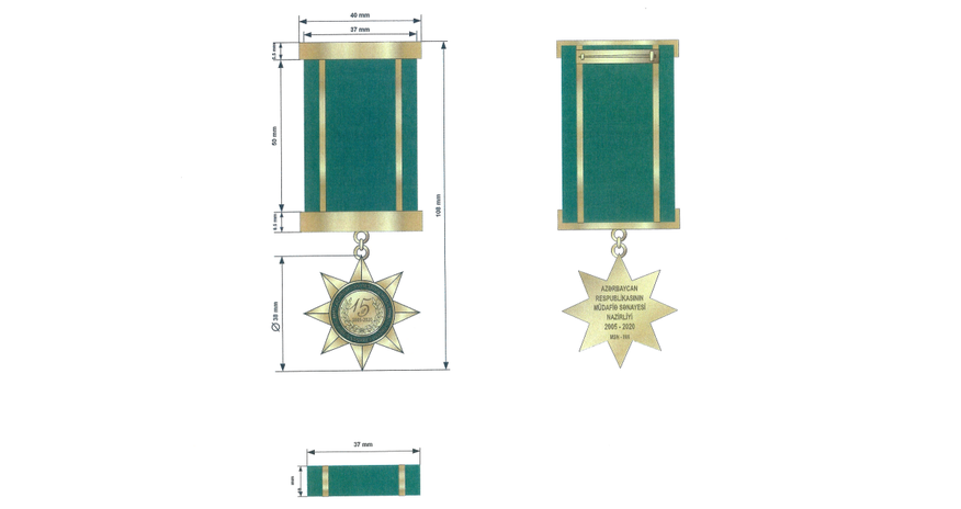 Müdafiə Sənayesi Nazirliyinin yubiley medalı təsis edilir Müdafiə Sənayesi Nazirliyinin yubiley medalı təsis edilir