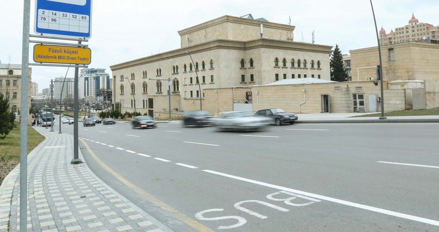 Bakıda avtobus zolaqlarının tələblərinə riayət edilməməsi halları ictimailəşdiriləcək Bakıda avtobus zolaqlarının tələblərinə riayət edilməməsi halları ictimailəşdiriləcək