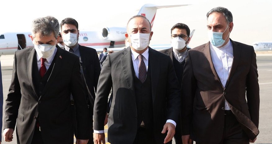 Turkish FM arrives in Iran Turkish FM arrives in Iran