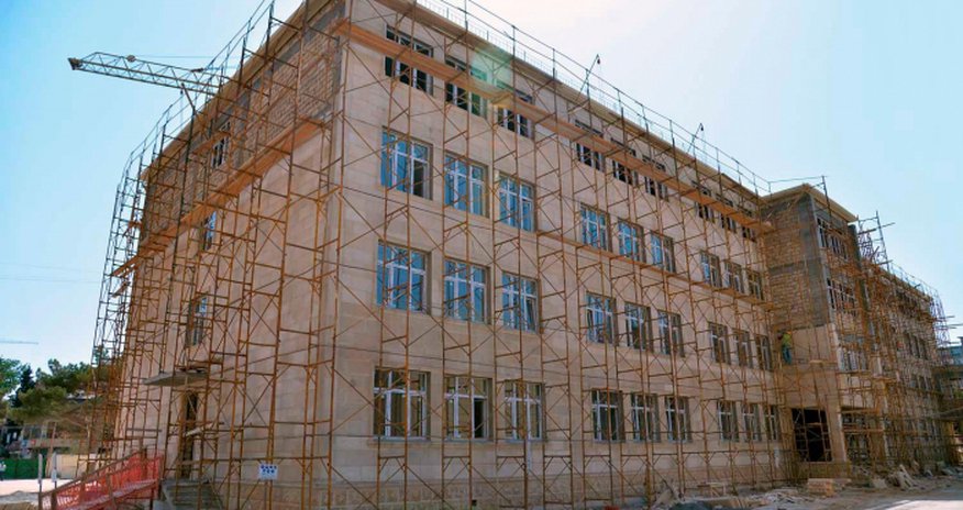Qarabağda ilk məktəb bu rayonda - TİKİLİR Qarabağda ilk məktəb bu rayonda - TİKİLİR