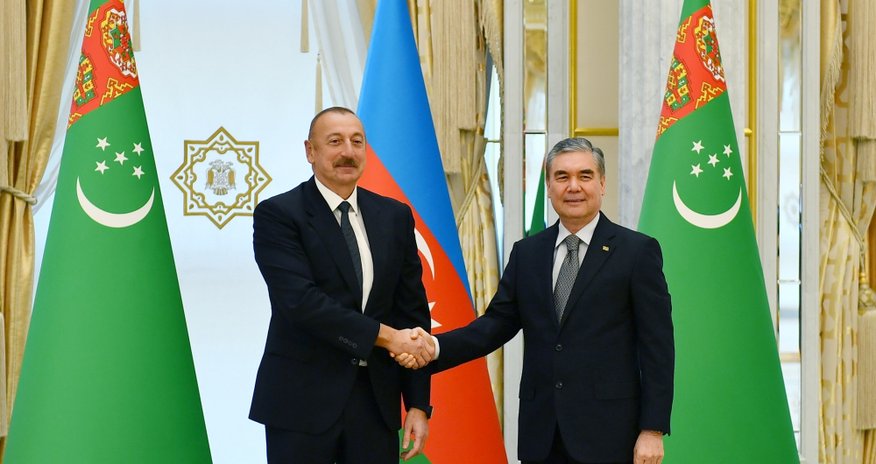 Prezidentin Türkmənistan səfərindən - Fotolar Prezidentin Türkmənistan səfərindən - Fotolar