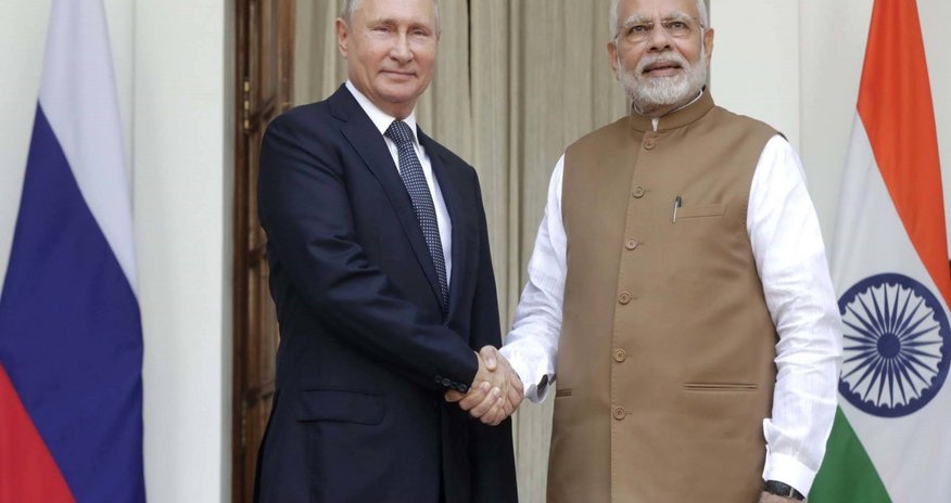 Putin Hindistanda səfərdədir Putin Hindistanda səfərdədir