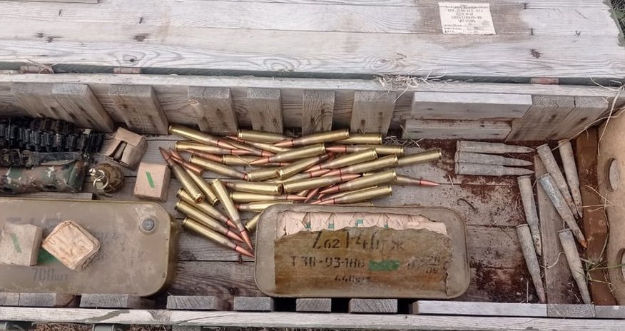Ağdamda döyüş sursatı aşkarlanıb Ağdamda döyüş sursatı aşkarlanıb