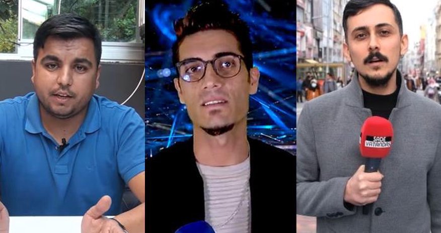Türkiyədə küçə sorğuları ilə tanınan 3 məşhur bloger saxlanılıb Türkiyədə küçə sorğuları ilə tanınan 3 məşhur bloger saxlanılıb
