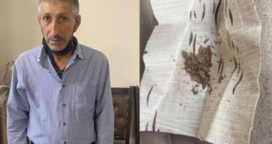 Xızıda heroin satan şəxs saxlanıldı Xızıda heroin satan şəxs saxlanıldı