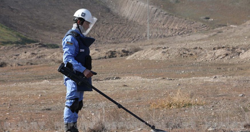 Azerbaijani minister talks about demining operations in liberated areas Azerbaijani minister talks about demining operations in liberated areas