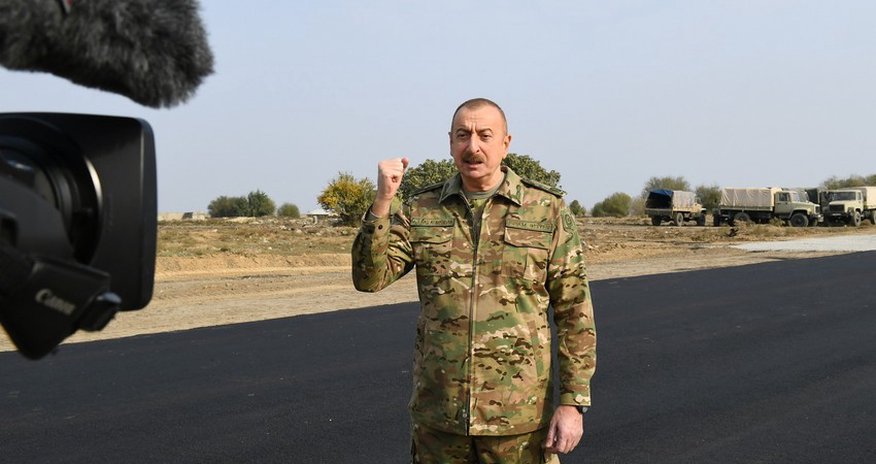President Aliyev speaks of importance of inaugurating military unit in liberated Hadrut President Aliyev speaks of importance of inaugurating military unit in liberated Hadrut