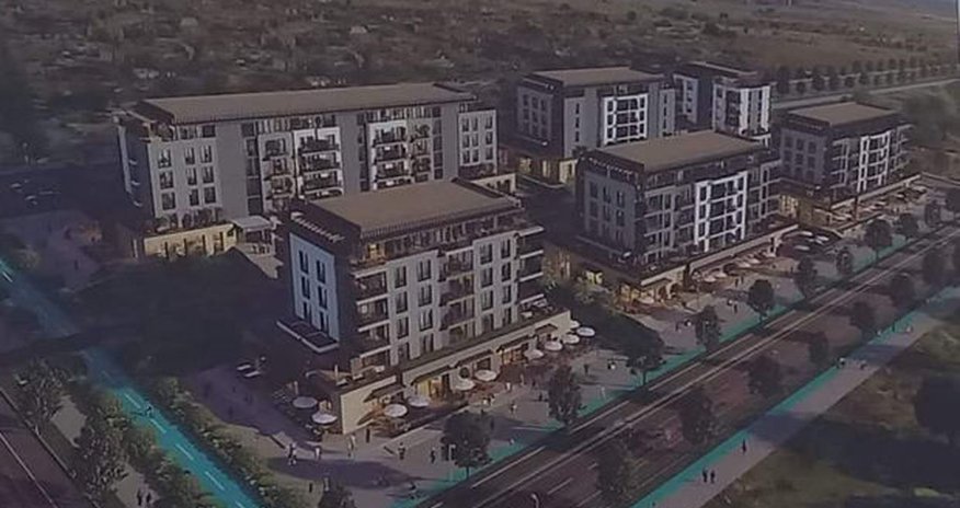 Ağdamda tikiləcək yaşayış binalarının eskiz modeli - FOTO Ağdamda tikiləcək yaşayış binalarının eskiz modeli - FOTO