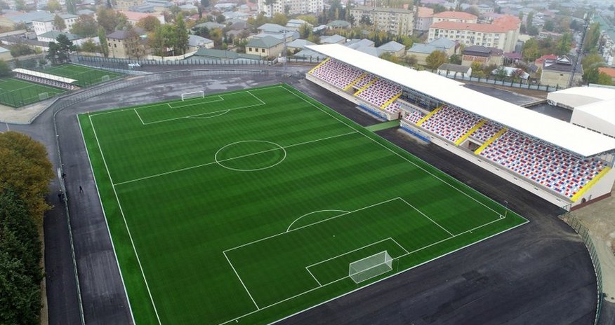 Şamaxı stadionu beynəlxalq oyunları qəbul edəcək Şamaxı stadionu beynəlxalq oyunları qəbul edəcək