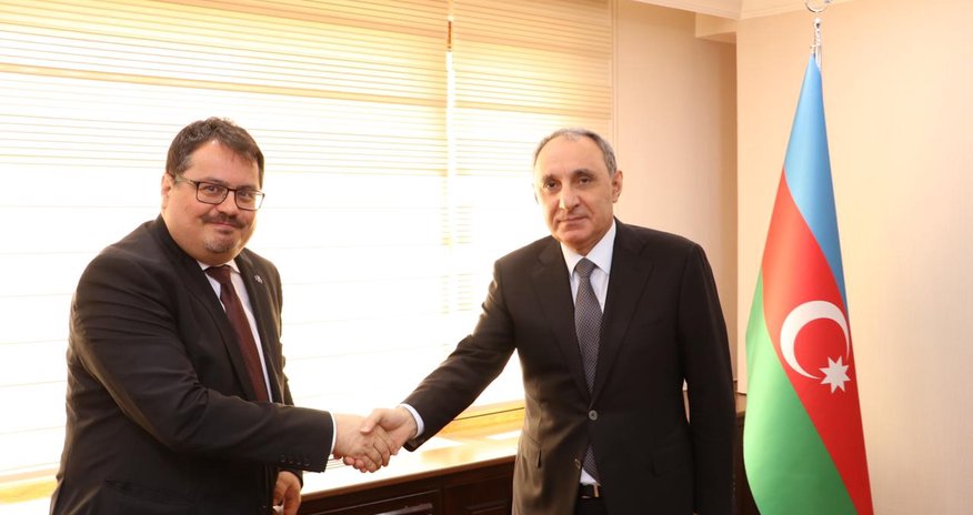 Baş prokuror Kamran Əliyev ilə Peter Mixalko görüşdü Baş prokuror Kamran Əliyev ilə Peter Mixalko görüşdü