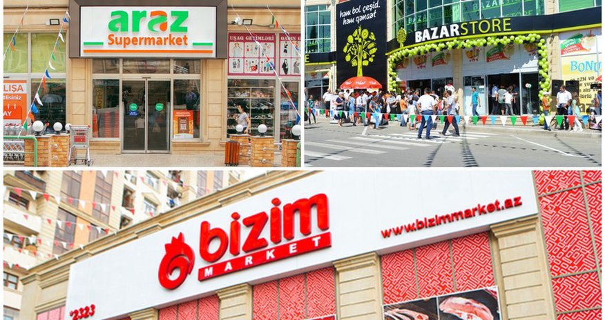 Azərbaycanda tanınmış üç marketə cərimə protokolu yazılıb Azərbaycanda tanınmış üç marketə cərimə protokolu yazılıb
