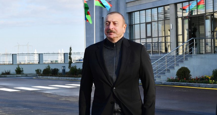 Prezident “Yaşma” qovşaq yarımstansiyasının açılışında iştirak edib Prezident “Yaşma” qovşaq yarımstansiyasının açılışında iştirak edib