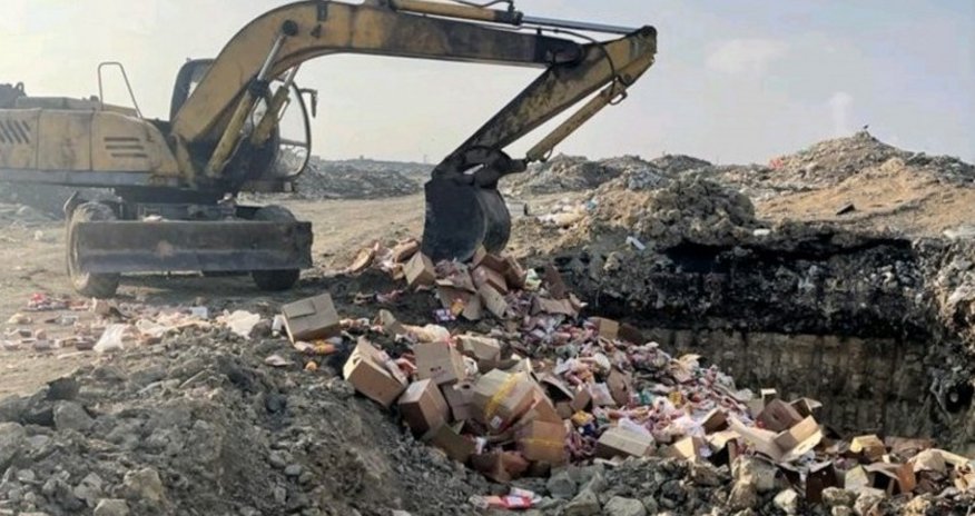 İstehlaka yararsız 18,6 ton ət və süd məhsulları məhv edilib İstehlaka yararsız 18,6 ton ət və süd məhsulları məhv edilib