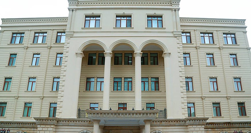 Müdafiə Nazirliyi açıqlama yaydı Müdafiə Nazirliyi açıqlama yaydı