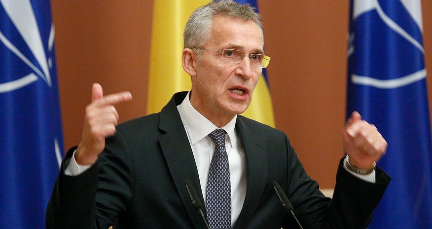 Генсек НАТО заявил, что альянс не направит войска на Украину Генсек НАТО заявил, что альянс не направит войска на Украину