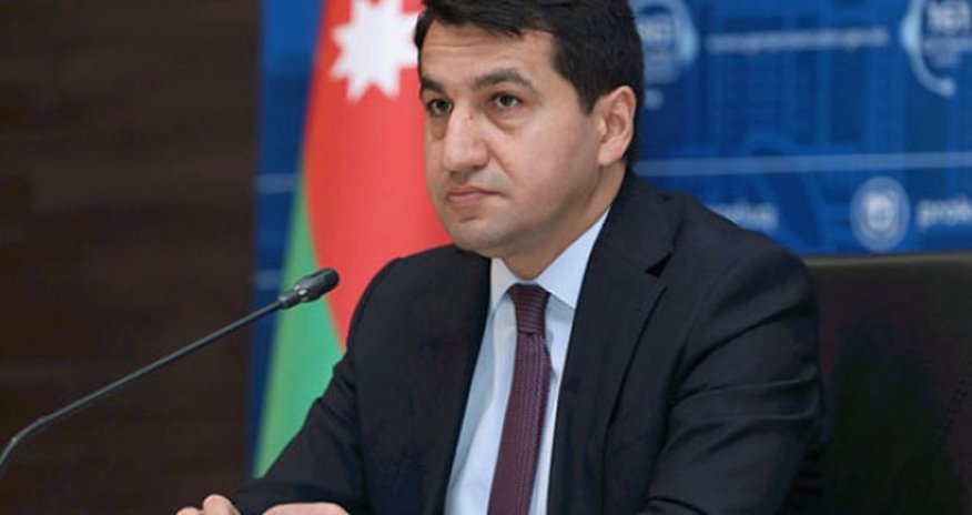 Hikmət Hacıyev Ukraynadakı hadisələrdən DANIŞDI Hikmət Hacıyev Ukraynadakı hadisələrdən DANIŞDI
