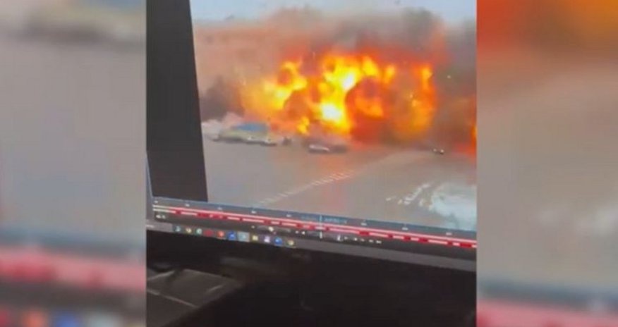 Azerbaijani consulate building safe in Kharkiv rocket attack Azerbaijani consulate building safe in Kharkiv rocket attack