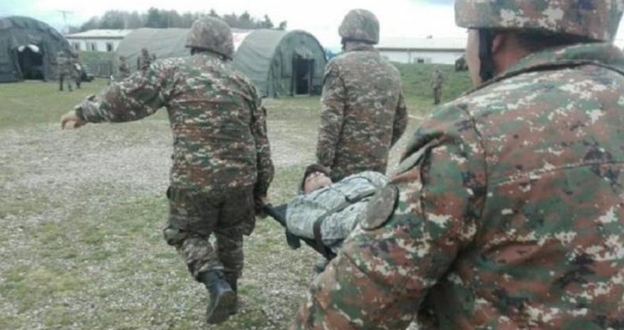 Təxribata əl atan iki erməni hərbçi yaralandı, biri öldü Təxribata əl atan iki erməni hərbçi yaralandı, biri öldü