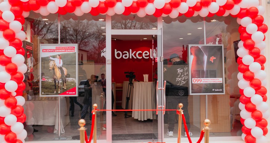Bakcell presented its new concept store in Barda Bakcell presented its new concept store in Barda