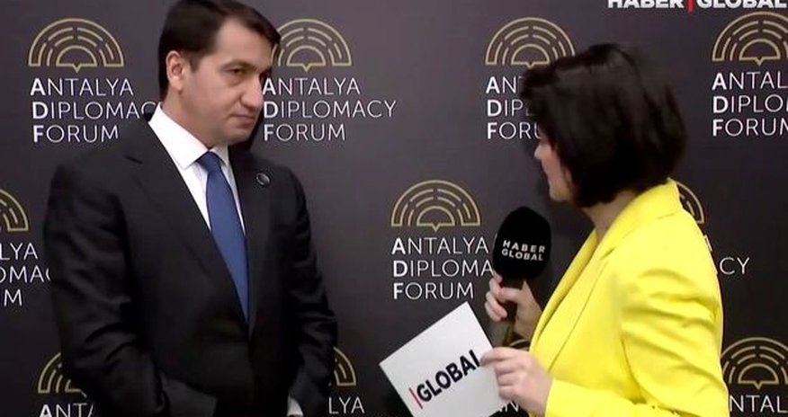 Hikmət Hacıyev “Haber Global”a müsahibə verib - VİDEO Hikmət Hacıyev “Haber Global”a müsahibə verib - VİDEO