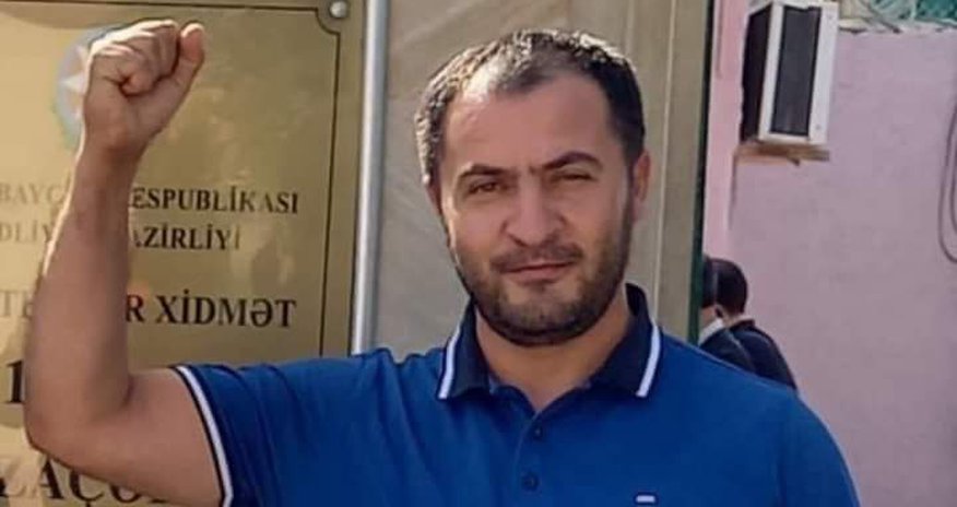 Elxan Əliyev aclıq aksiyasına başlayıb Elxan Əliyev aclıq aksiyasına başlayıb
