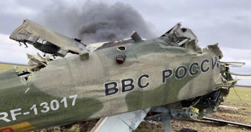 Ministry: Ukraine destroyed 4 Russian planes, 1 helicopter Ministry: Ukraine destroyed 4 Russian planes, 1 helicopter