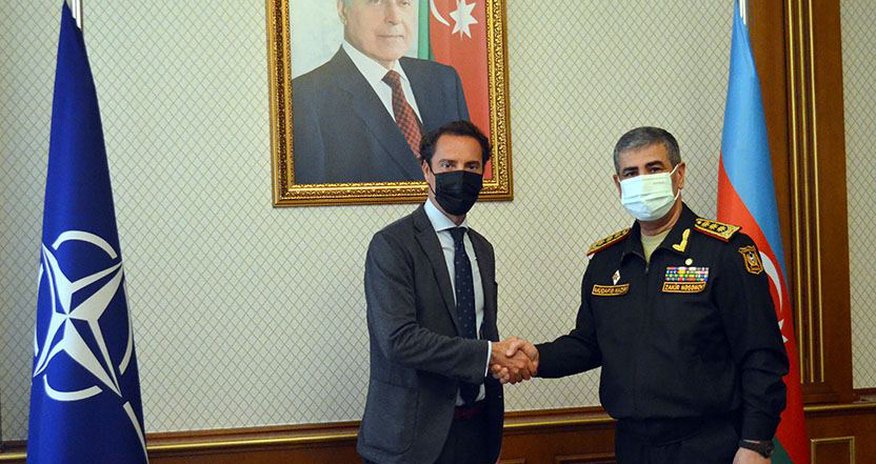 Zakir Həsənov NATO-nun xüsusi nümayəndəsi ilə görüşdü Zakir Həsənov NATO-nun xüsusi nümayəndəsi ilə görüşdü