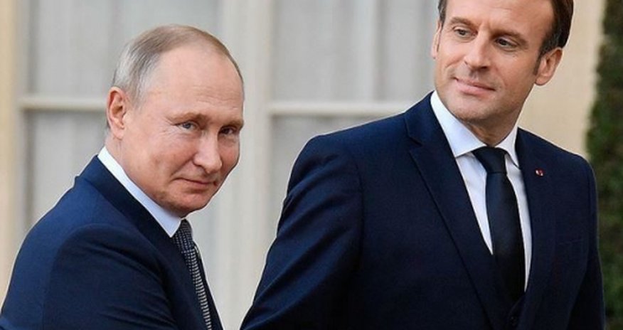Макрон вновь позвонит Путину Макрон вновь позвонит Путину