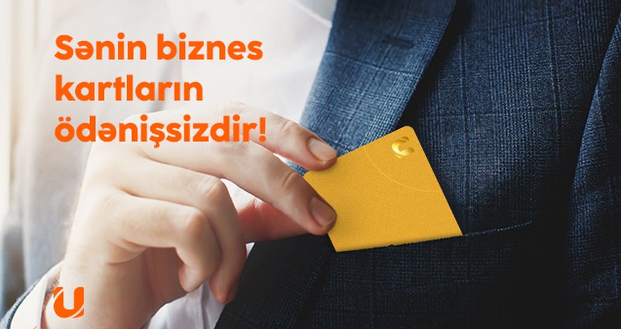 Unibank biznes üçün bütün kartları, hətta çatdırılmanı belə pulsuz etdi Unibank biznes üçün bütün kartları, hətta çatdırılmanı belə pulsuz etdi