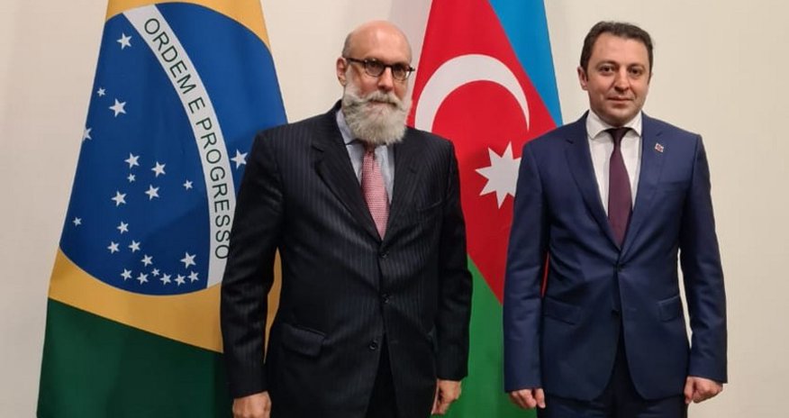 Azərbaycan və Braziliya XİN-ləri arasında görüş olub Azərbaycan və Braziliya XİN-ləri arasında görüş olub