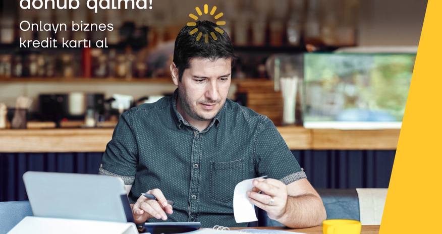 Yelo Bank-dan biznesiniz üçün zaminsiz onlayn kredit kartı Yelo Bank-dan biznesiniz üçün zaminsiz onlayn kredit kartı