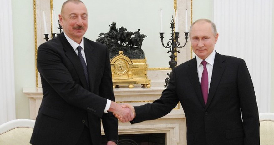 Putin İlham Əliyevi təbrik etdi Putin İlham Əliyevi təbrik etdi
