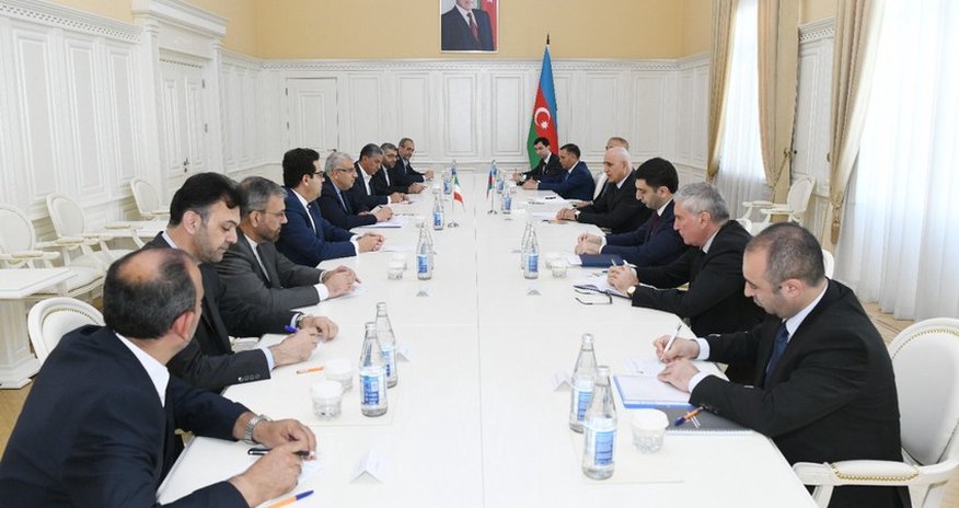 Şahin Mustafayev İranın neft naziri ilə görüşüb Şahin Mustafayev İranın neft naziri ilə görüşüb