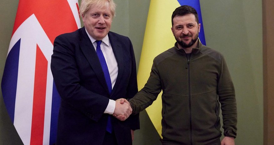 Zelenskyy, Johnson hold phone conversation Zelenskyy, Johnson hold phone conversation