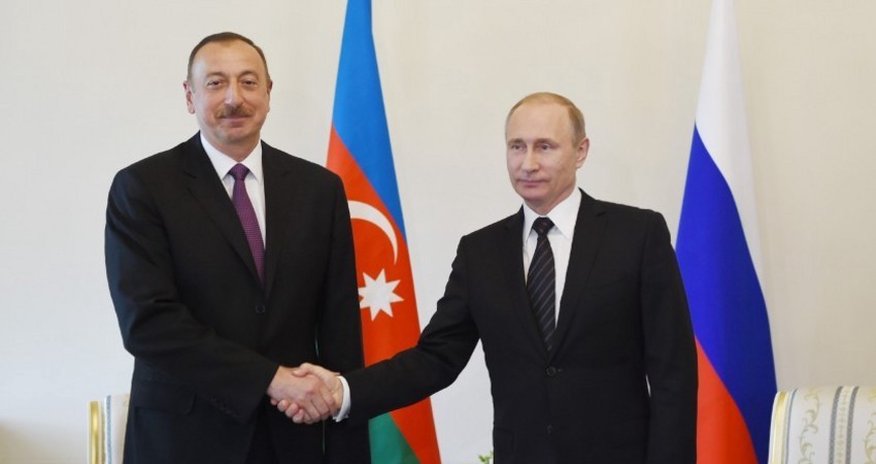 Президент Ильхам Алиев поздравил Владимира Путина Президент Ильхам Алиев поздравил Владимира Путина