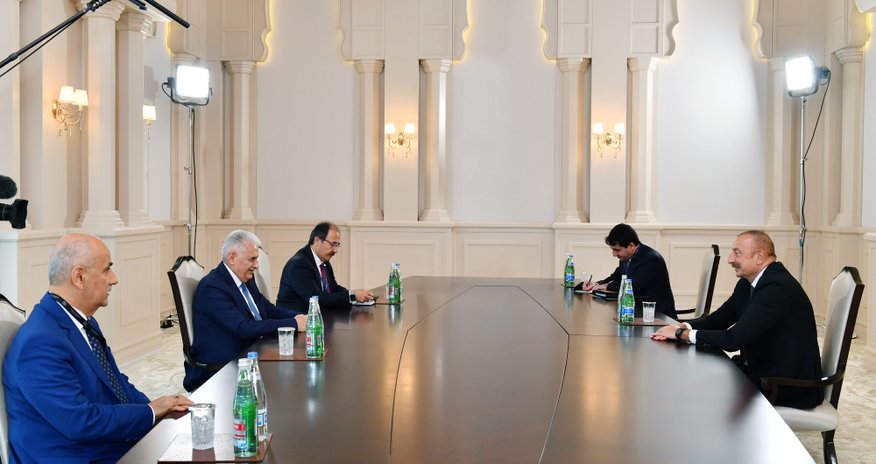 İlham Əliyev Binəli Yıldırımı qəbul etdi İlham Əliyev Binəli Yıldırımı qəbul etdi