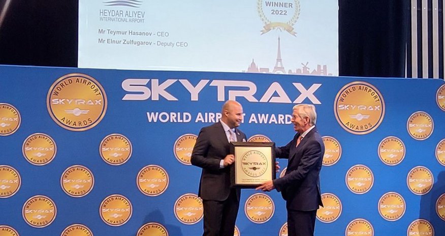 Heydar Aliyev International Airport named Best Airport in CIS Heydar Aliyev International Airport named Best Airport in CIS