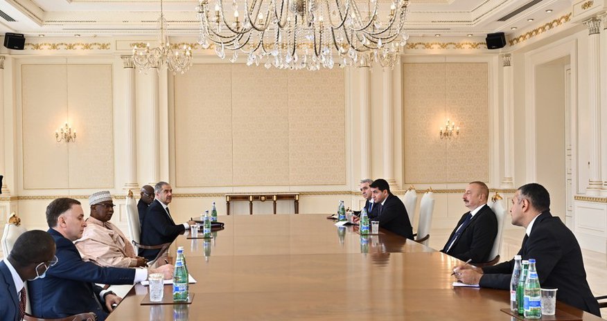 President Ilham Aliyev receives Secretary General of OIC President Ilham Aliyev receives Secretary General of OIC