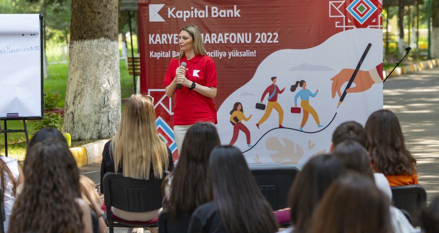 Kapital Bank запустил карьерный марафон в регионах- FOTO Kapital Bank запустил карьерный марафон в регионах- FOTO