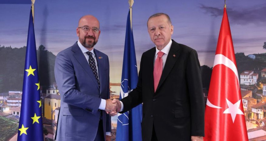 Şarl Mişel və Ərdoğan Ukraynanı müzakirə edib Şarl Mişel və Ərdoğan Ukraynanı müzakirə edib