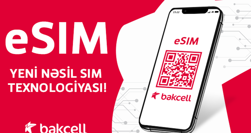 “Bakcell”dən eSIM ilə bağlı daha bir yenilik “Bakcell”dən eSIM ilə bağlı daha bir yenilik