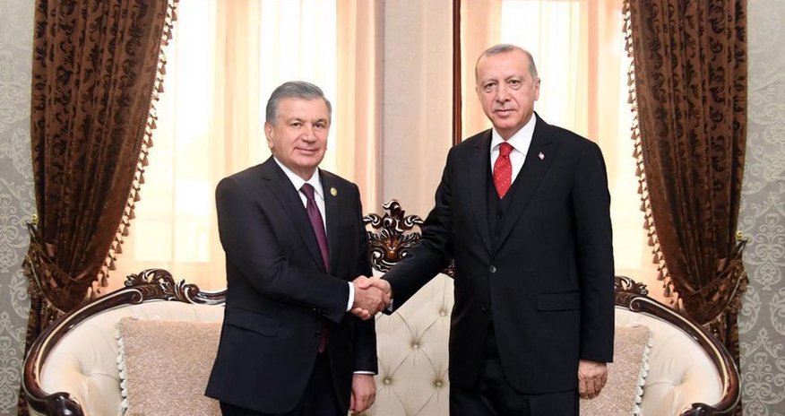 Ərdoğanla Mirziyoyev arasında telefon danışığı olub Ərdoğanla Mirziyoyev arasında telefon danışığı olub