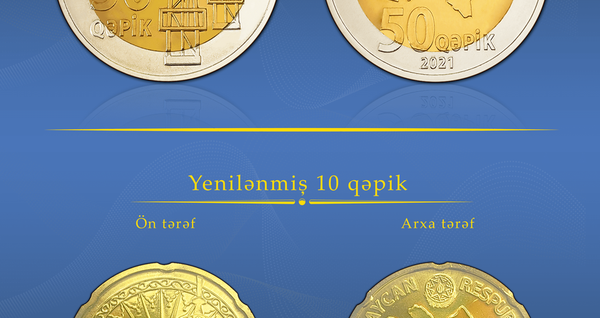 Azərbaycanda bu qəpiklər yeniləndi - Foto Azərbaycanda bu qəpiklər yeniləndi - Foto