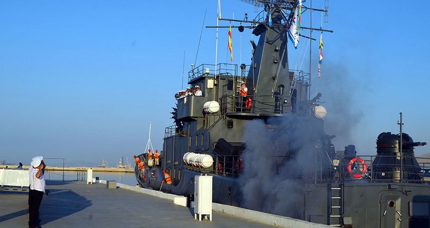 Azerbaijani Navy delegation visits Russia Azerbaijani Navy delegation visits Russia