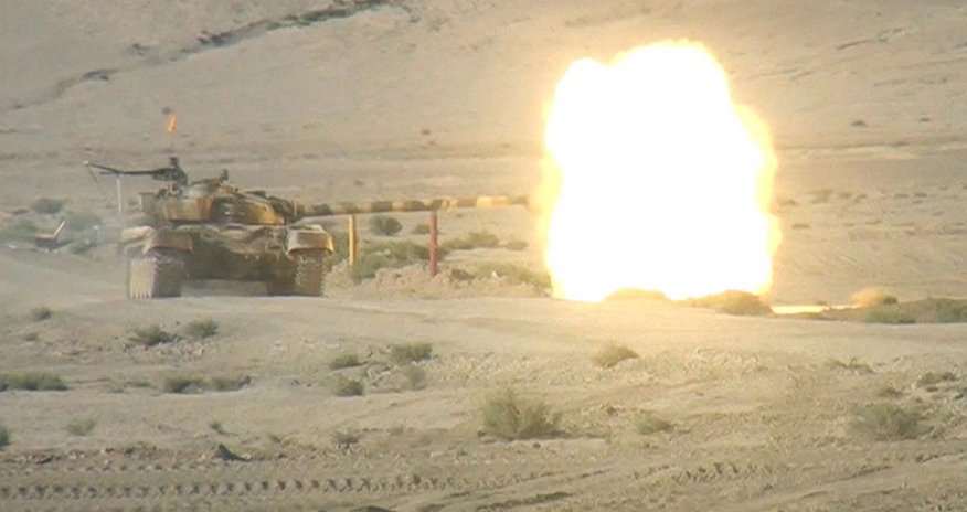 Azərbaycan Ordusunun tank heyətlərinin peşəkarlığı artırılır Azərbaycan Ordusunun tank heyətlərinin peşəkarlığı artırılır